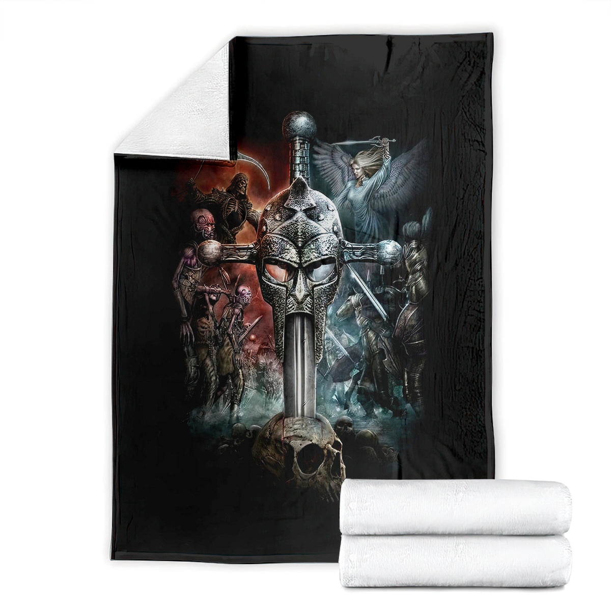 warrior-skull-blanket-skull-warrior-viking