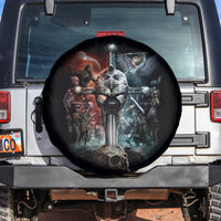 Warrior Skull Spare Tire Cover Skull Warrior Viking - Wonder Print Shop