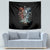Warrior Skull Tapestry Skull Warrior Viking - Wonder Print Shop