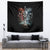 Warrior Skull Tapestry Skull Warrior Viking - Wonder Print Shop