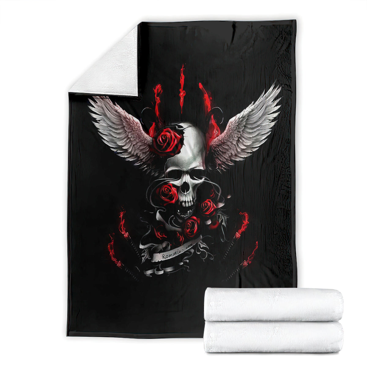 wings-rose-skull-blanket-romantic-rose-skull-wings