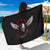 Wings Rose Skull Sarong Romantic Rose Skull Wings - Wonder Print Shop