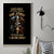 Warrior Skull Canvas Wall Art The Warrior Replies Iam The Storm - Wonder Print Shop