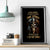 Warrior Skull Canvas Wall Art The Warrior Replies Iam The Storm - Wonder Print Shop