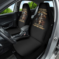 Warrior Skull Car Seat Cover The Warrior Replies Iam The Storm - Wonder Print Shop