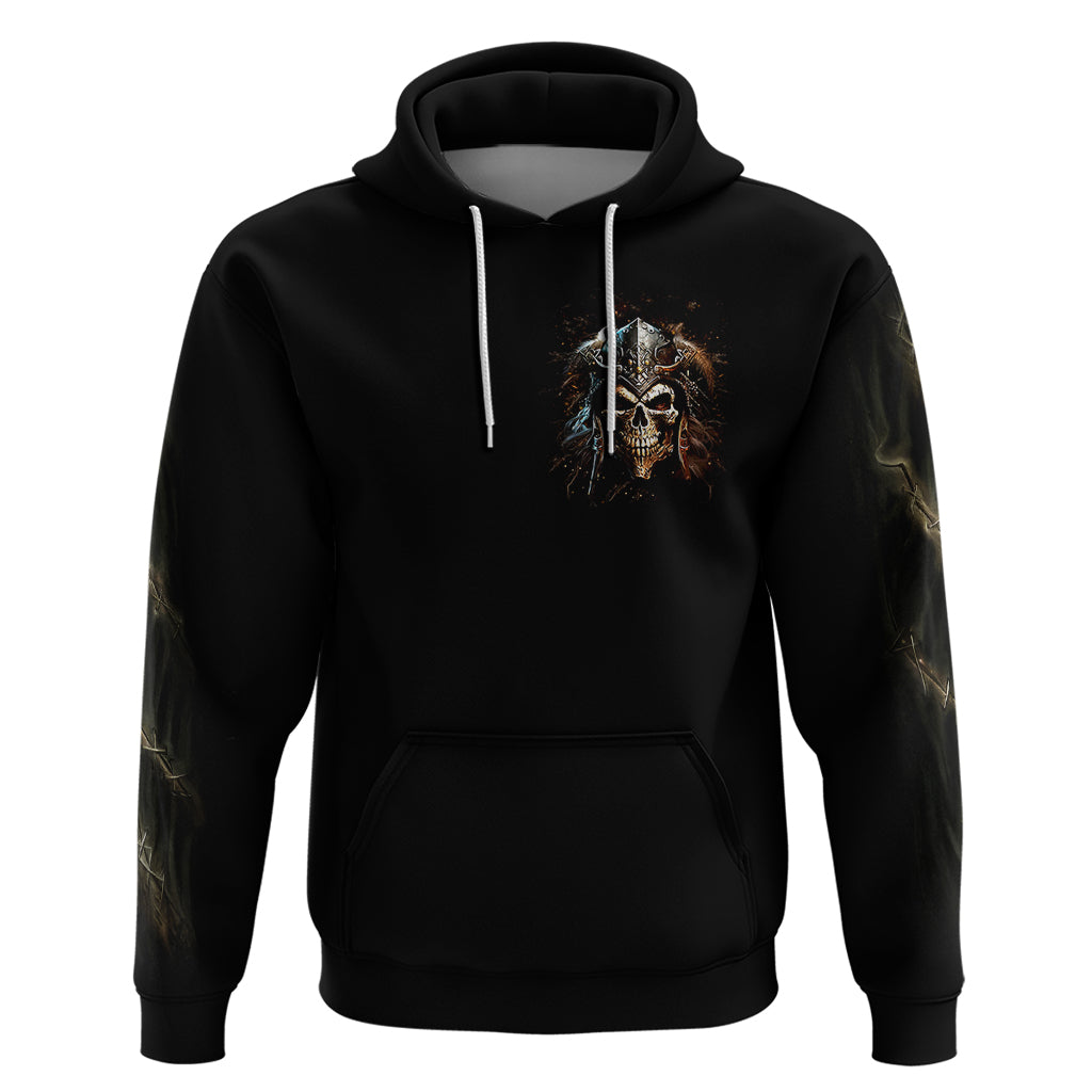 Warrior Skull Hoodie The Warrior Replies Iam The Storm - Wonder Print Shop