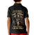 Warrior Skull Kid Polo Shirt The Warrior Replies Iam The Storm - Wonder Print Shop