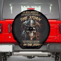 Warrior Skull Spare Tire Cover The Warrior Replies Iam The Storm - Wonder Print Shop