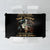 Warrior Skull Tablecloth The Warrior Replies Iam The Storm - Wonder Print Shop