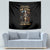 Warrior Skull Tapestry The Warrior Replies Iam The Storm - Wonder Print Shop
