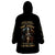 Warrior Skull Wearable Blanket Hoodie The Warrior Replies Iam The Storm - Wonder Print Shop