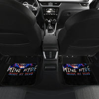 Fire Skull Car Mats Your Demon Hide Under Your Bed - Wonder Print Shop