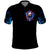Fire Skull Polo Shirt Your Demon Hide Under Your Bed - Wonder Print Shop