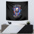 Fire Skull Tapestry Your Demon Hide Under Your Bed - Wonder Print Shop