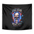 Fire Skull Tapestry Your Demon Hide Under Your Bed - Wonder Print Shop