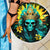 Sunflower Skull Beach Blanket Bitch I'm Not A Princess I'm The Fucking Queen - Wonder Print Shop