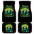 Sunflower Skull Car Mats Bitch I'm Not A Princess I'm The Fucking Queen - Wonder Print Shop
