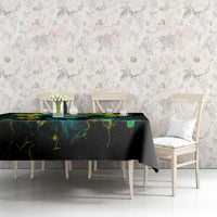 Sunflower Skull Tablecloth Bitch I'm Not A Princess I'm The Fucking Queen - Wonder Print Shop