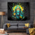 Sunflower Skull Tapestry Bitch I'm Not A Princess I'm The Fucking Queen - Wonder Print Shop