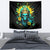 Sunflower Skull Tapestry Bitch I'm Not A Princess I'm The Fucking Queen - Wonder Print Shop