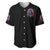 Thunder Skull Baseball Jersey Bitch I'm Not A Princess I'm The Fucking Queen - Wonder Print Shop