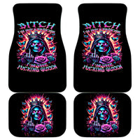 Thunder Skull Car Mats Bitch I'm Not A Princess I'm The Fucking Queen - Wonder Print Shop