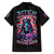 Thunder Skull Family Matching Summer Maxi Dress and Hawaiian Shirt Bitch I'm Not A Princess I'm The Fucking Queen - Wonder Print Shop
