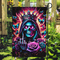 Thunder Skull Garden Flag Bitch I'm Not A Princess I'm The Fucking Queen - Wonder Print Shop