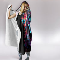 Thunder Skull Hooded Blanket Bitch I'm Not A Princess I'm The Fucking Queen