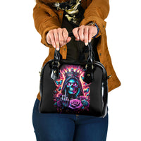 Thunder Skull Shoulder Handbag Bitch I'm Not A Princess I'm The Fucking Queen