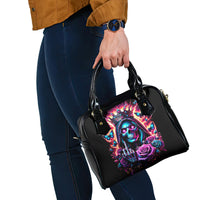 Thunder Skull Shoulder Handbag Bitch I'm Not A Princess I'm The Fucking Queen
