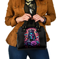 Thunder Skull Shoulder Handbag Bitch I'm Not A Princess I'm The Fucking Queen