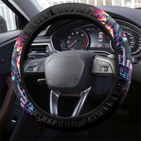 Thunder Skull Steering Wheel Cover Bitch I'm Not A Princess I'm The Fucking Queen - Wonder Print Shop