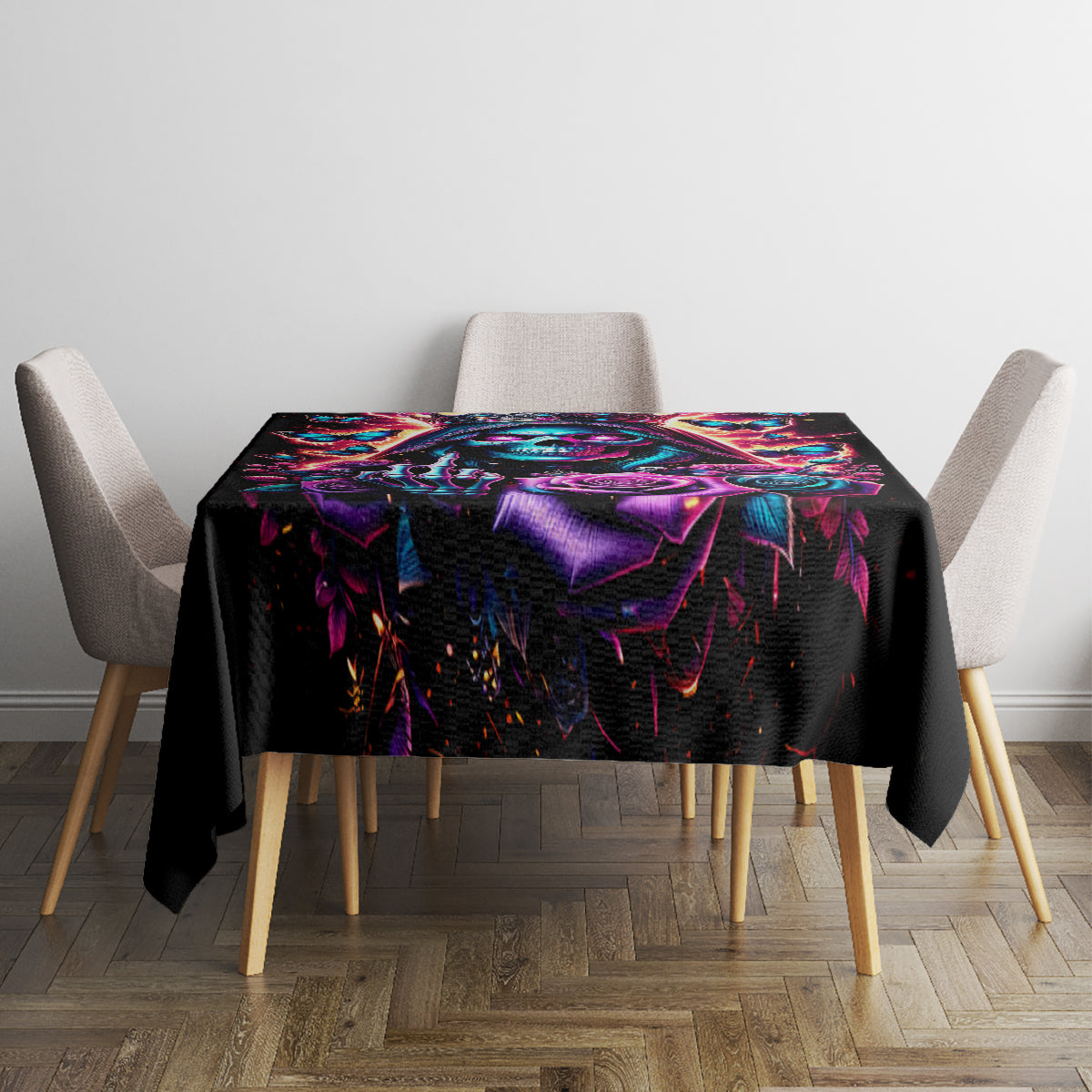 Thunder Skull Tablecloth Bitch I'm Not A Princess I'm The Fucking Queen - Wonder Print Shop