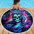Rose Skull Beach Blanket Bitch I'm Not A Princess I'm The Fucking Queen - Wonder Print Shop