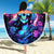 Rose Skull Beach Blanket Bitch I'm Not A Princess I'm The Fucking Queen - Wonder Print Shop