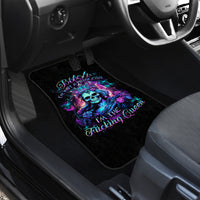 Rose Skull Car Mats Bitch I'm Not A Princess I'm The Fucking Queen - Wonder Print Shop