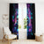 Rose Skull Window Curtain Bitch I'm Not A Princess I'm The Fucking Queen - Wonder Print Shop