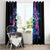 Rose Skull Window Curtain Bitch I'm Not A Princess I'm The Fucking Queen - Wonder Print Shop