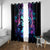 Rose Skull Window Curtain Bitch I'm Not A Princess I'm The Fucking Queen - Wonder Print Shop