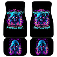 Flame Skull Car Mats Did I Piss You Off That Great At Least I'm Doing Something Right - Wonder Print Shop