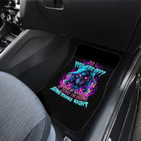 Flame Skull Car Mats Did I Piss You Off That Great At Least I'm Doing Something Right - Wonder Print Shop