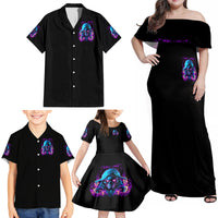 Flame Skull Family Matching Off Shoulder Maxi Dress and Hawaiian Shirt Did I Piss You Off That Great At Least I'm Doing Something Right - Wonder Print Shop