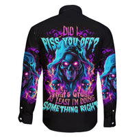 Flame Skull Family Matching Tank Maxi Dress and Hawaiian Shirt Did I Piss You Off That Great At Least I'm Doing Something Right - Wonder Print Shop