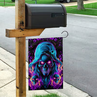 Flame Skull Garden Flag Did I Piss You Off That Great At Least I'm Doing Something Right - Wonder Print Shop