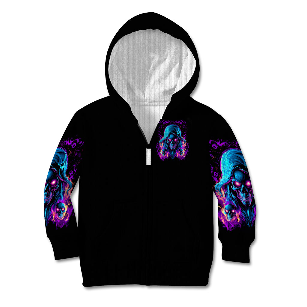 Flame Skull Kid Hoodie Did I Piss You Off That Great At Least I'm Doing Something Right - Wonder Print Shop