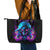 Flame Skull Leather Tote Bag Did I Piss You Off That Great At Least I'm Doing Something Right - Wonder Print Shop