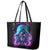 Flame Skull Leather Tote Bag Did I Piss You Off That Great At Least I'm Doing Something Right - Wonder Print Shop