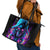 Flame Skull Leather Tote Bag Did I Piss You Off That Great At Least I'm Doing Something Right - Wonder Print Shop