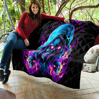 Flame Skull Quilt Did I Piss You Off That Great At Least I'm Doing Something Right - Wonder Print Shop